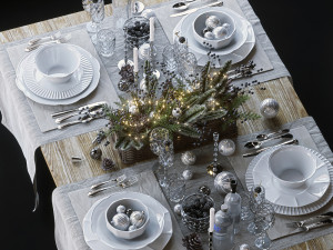 tableware set 3D 모델