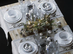 juego de vajilla Modelo 3D