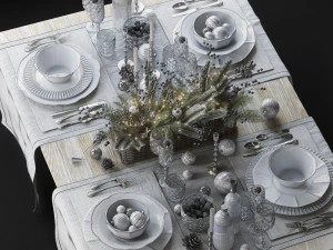 juego de vajilla Modelo 3D