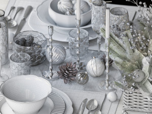 tableware set 3D Model