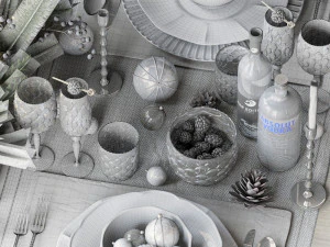 juego de vajilla Modelo 3D