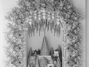 Showcase candyshop 3D Model