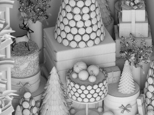 Showcase candyshop 3D Model