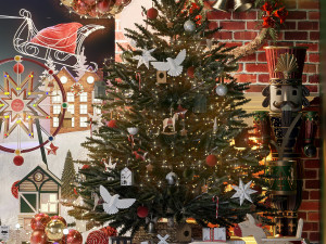 christmas toy store showcase Modello 3D