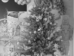 christmas toy store showcase Modello 3D
