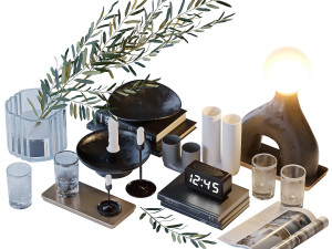 decorative set 3D Модель