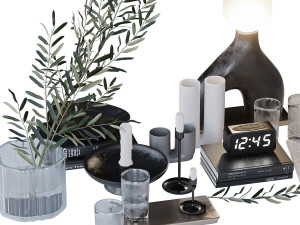 decorative set 3D Модель
