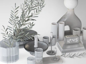 decorative set 3D Model