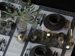 tableware set 3D Model