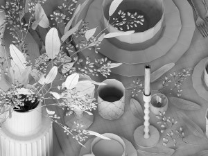 tableware set 3D Model