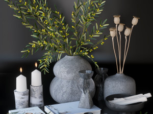 decorative set 3D Model