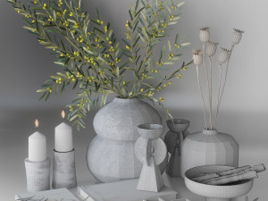 decorative set Modelo 3D