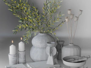 decorative set 3D Model