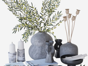 decorative set Modelo 3D