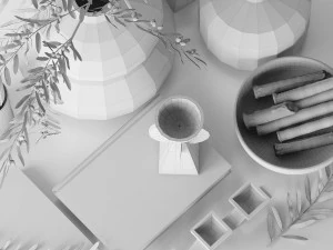 decorative set 3D Model