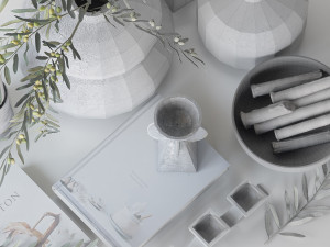 decorative set Modelo 3D