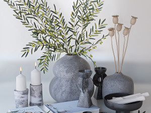 decorative set Modelo 3D