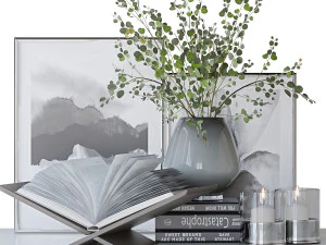 conjunto decorativo Modelo 3D