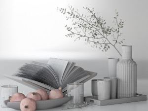 decorative set 3D 모델