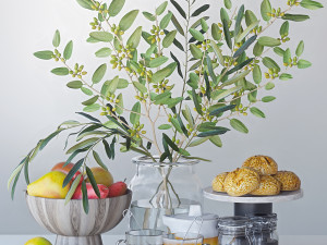 decorative set 3D 모델
