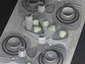 tableware set 3D Model