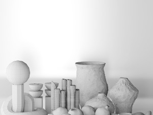 decorative set 3D 模型