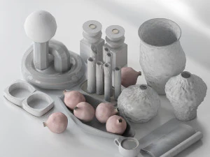 decorative set 3D Model