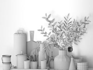 decorative set 3D Model