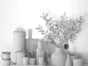 decorative set 3D Model