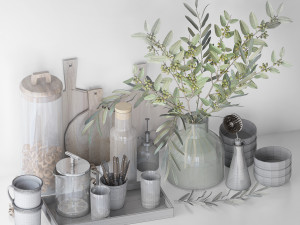 decorative set 3D Model