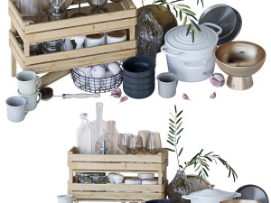 Decorative set Modelo 3D