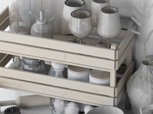 Decorative set 3D 模型
