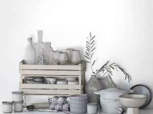 Decorative set 3D 模型