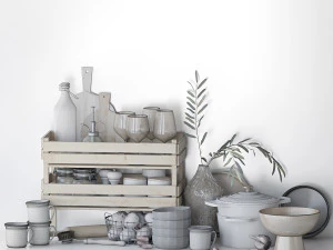 Decorative set 3D Model