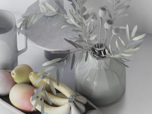 Decorative set 3D-Modell