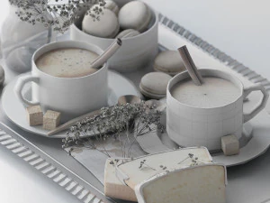 Decorative set 3D Model