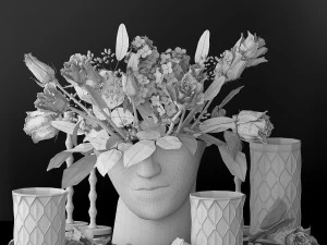 Decorative set 3D Model