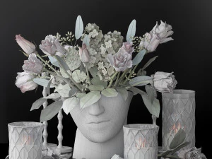 Decorative set 3D Model