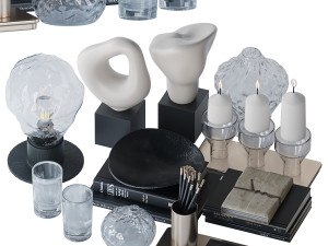 Decorative set 3D Model