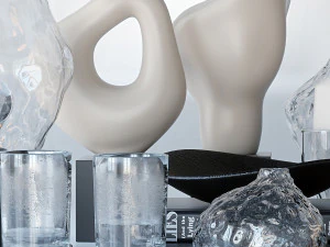 Decorative set 3D Model