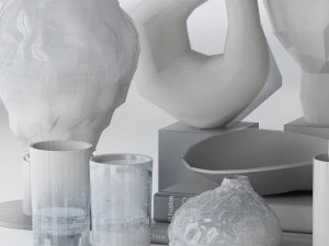 Decorative set 3D Model