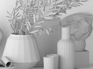 Decorative set 3D Model