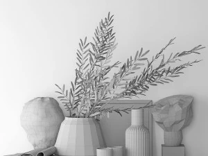 Decorative set 3D Model