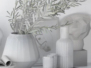 Decorative set 3D Model