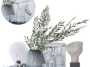 Decorative set 3D Model