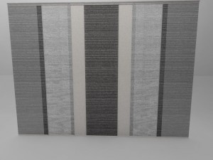 japanese panel curtain Model 3D