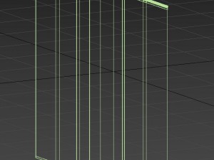 japanese panel curtain Model 3D