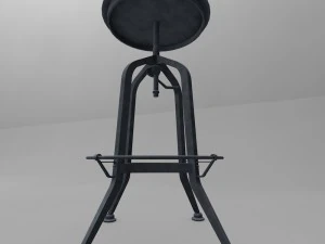 barstool industrial style 3D Model