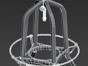 barstool industrial style 3D Model