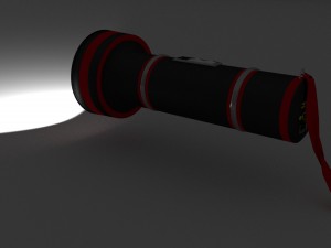 usb flash drive n light Model 3D